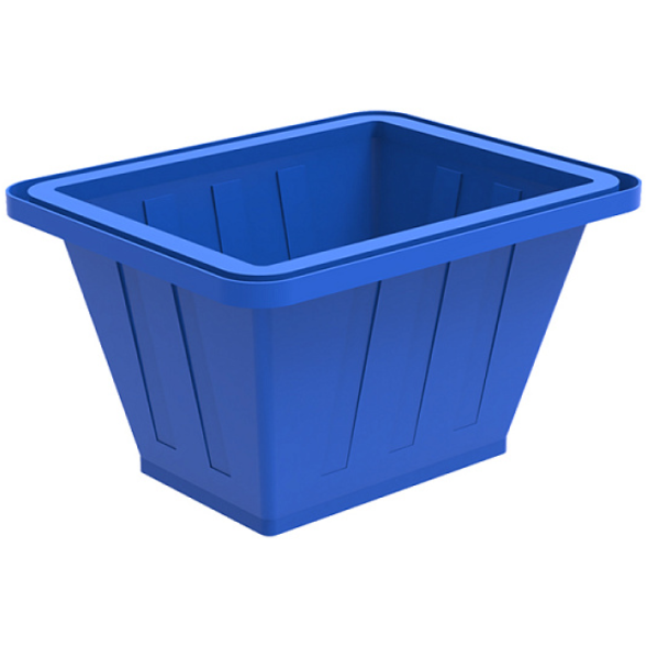 Ванна пластиковая пищевая К, 200 л, HDPE, синий [132.0200.601.0]