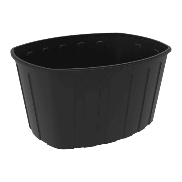 Ванна пластиковая пищевая О, 200 л, HDPE, черный [131.0200.899.000] в Петрозаводске